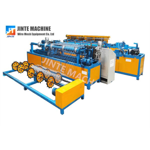 3.8kw Semi Automatic Chain Link Machine