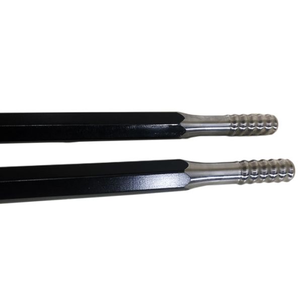 T38 Threaded Drill Rod Top Hammer Drilling Tools Of Guide Tube 915mm To 6095mm Length