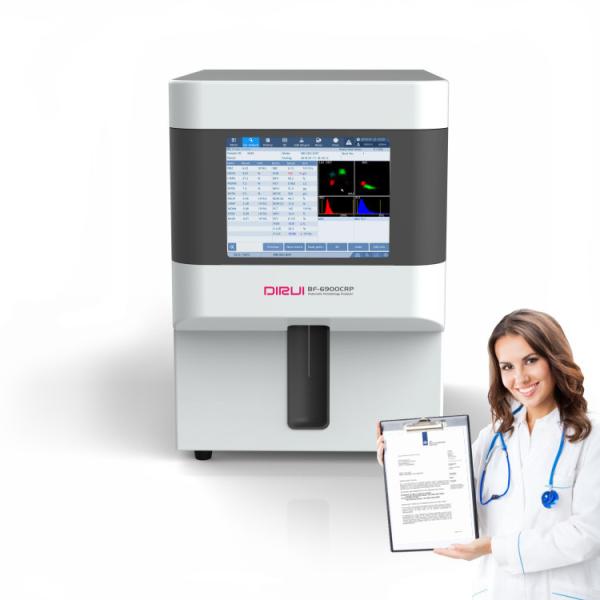 Buy Dirui 5 Part Automated Hematology Analyzer BF-6900 CRP Hematology Machine at wholesale prices