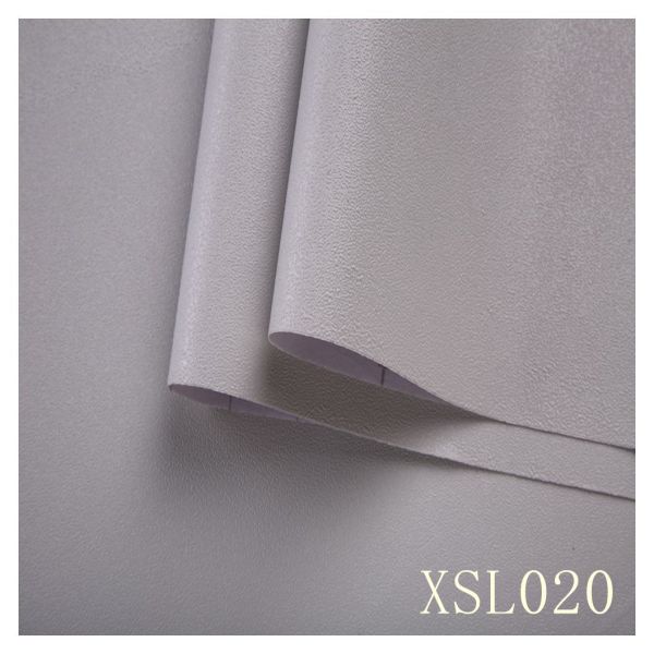 Waterproof 3D Paper for Home Decor Solid Color Peel and Stick Wallpaper in Matt Finish
