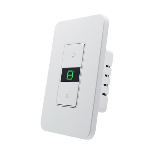 Buy Smart Home Tuya Dimmer Switch , Wifi Controlled Light Switch Memory Function at wholesale prices