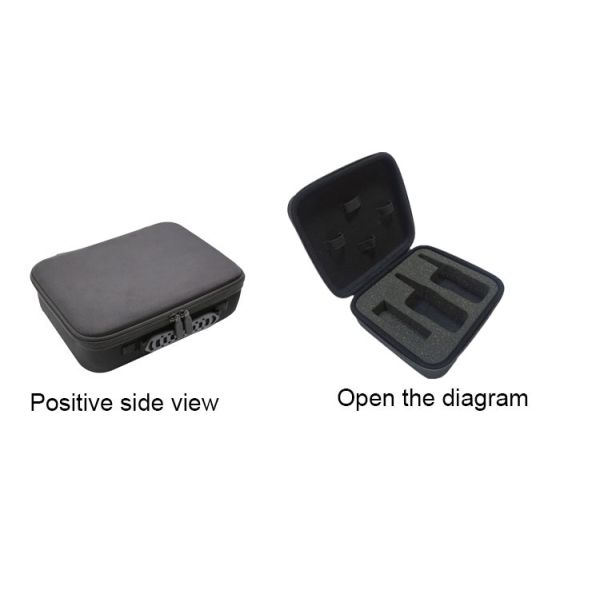 Custom PU Leather EVA Tool Case Intercom Package With Soft Lining Layer