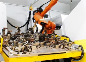 Quality Rapid Track Robotic Welding Workcell For Furnance 0.4M~1.4M Working Range for sale