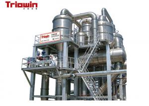 China Industrial Food Processing Machinery Juice Rising Film Evaporator High Capacity on sale