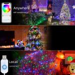 App Control USB Flash Running Lights RGB Fairy String Lights For Party