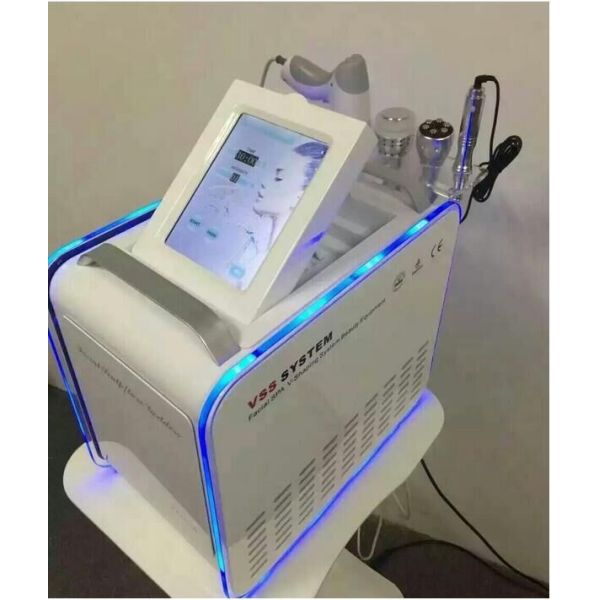Oxygen Jet Peeling RF Micro Needle Cold Hammer Facial SPA V-Shaping System Beauty Equipmen