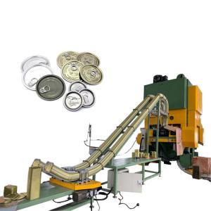 Quality CE Certificate Easy Open End Machine , 600spm Tin Fish Making Machine 125T Nominal Force for sale