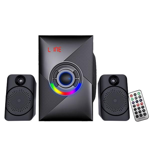 Buy USB FM AUX Input 2.1 Multimedia Speaker With RGB Light	High Performance at wholesale prices