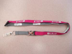 Quality Customized simple flat polyester lanyards,cheap price polyester neck lanyards, great value for sale
