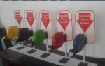 wireless 433.92 LED customer queue number display board simple queue system