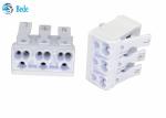 3 Pole Push Wire Connector Quick Terminal Block Suitable For Joining Solid Or