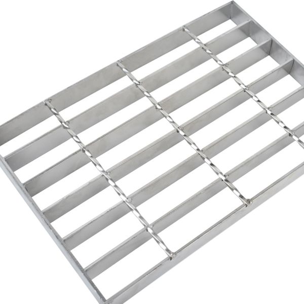 Hot Dip Galvanized Flooring Heavy Duty Steel Grating 32*5mm Anti-Skid