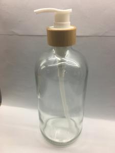 Quality 480ml 500ml 1000ml Glass Lotion Bottles For Shampoo Bathing Soap for sale