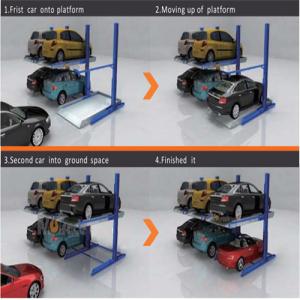 TP227 Dynamic Locking 2 Post Lift With Multi Level Parking Support