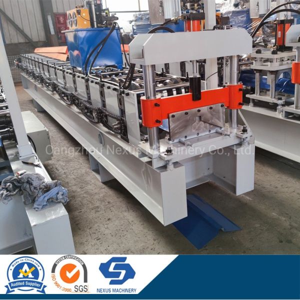 Color Steel Galvanized Roofing Roof Wall Ridge Cap Tile Roll Forming Making Machine