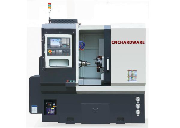 Buy Horizontal CNC Turning Machine Linear Motion Guideway Flat Bed Without Tailstock FL300 at wholesale prices