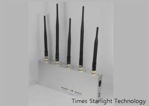 Quality Simple WiFi Bluetooth Wireless Video Cell Phone Signal Jammer Blocker Device for sale