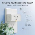 Tuya Smart Plug 16A WiFi Socket with Timing Power Monitor and Alexa Google Home