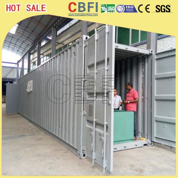 Buy 5 Ton Per Day Containerized Block Ice Machine, Ice Block Making Business  at wholesale prices