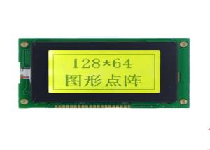 Quality 3.2 Inch 128x64 Dot Matrix Lcd Display Graphic STN 20 Pins With LED Backlight for sale