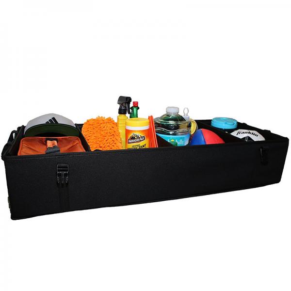 Buy Car Trunk Organizer for Tesla Model S Auto Cargo Storage Box designed specifically for the Tesla Model S trunk storage at wholesale prices