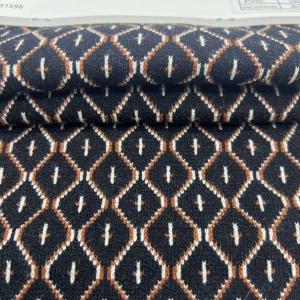 Quality Medium Jacquard Cable Knit Fabric Cloth Home Textile 49%R 24%N 24%P 3%SP 150CM 360GSM F01-051 for sale