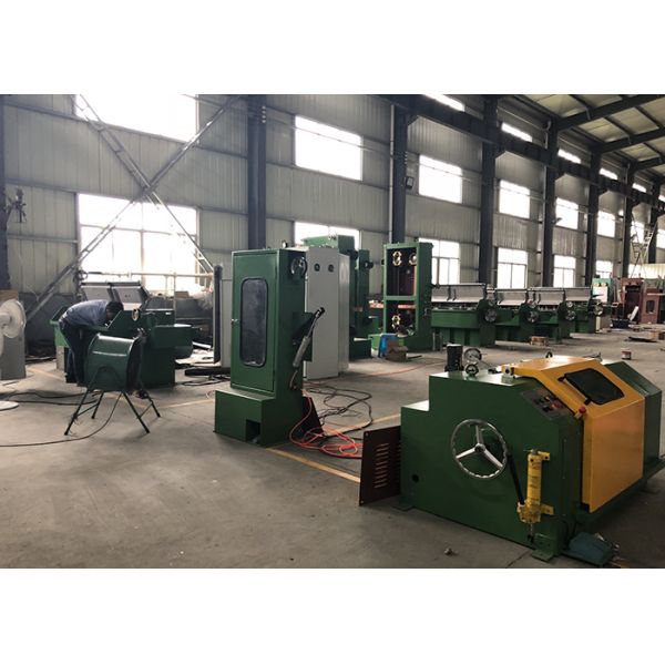 17DB Stainless Steel SS Medium Wire Drawing Machine For 0.5 To 1.6mm