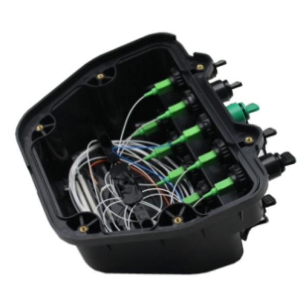 Fiber Optic Distribution Box IP67 Waterproof 1X8/16 Core FTTH Pre-Terminated Outdoor Box