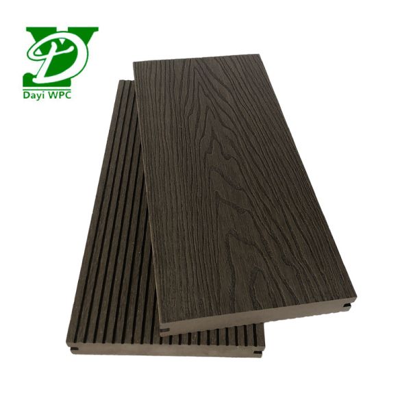 Wood Plastic Composite Decking Tiles for Outdoor Use