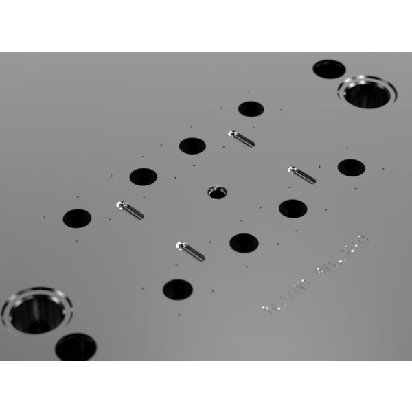 Handwriting Pen Tip (1*8) / Cold runner / Two-plates mold / No.24849