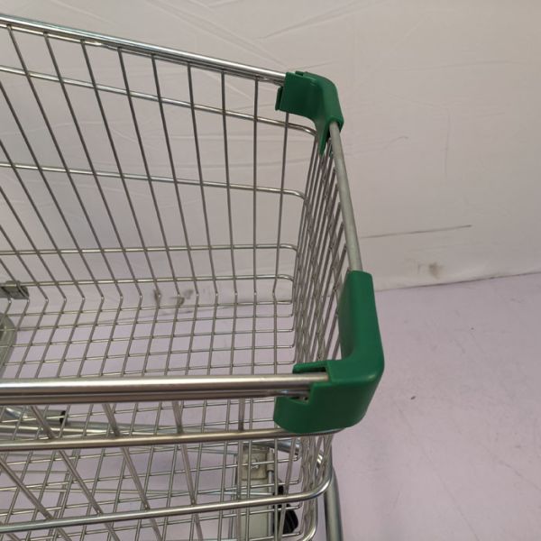 CE 100L Supermarket Grocery Store Shopping Cart Customized Logo And Color