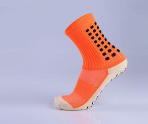 Quality Basketball Sport Non Slip Grip Socks Spandex / Nylon Material Running Socks Custom Logo for sale