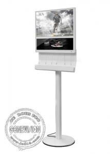 Quality Full HD Charging Station Kiosk Digital Signage 18.5 Inch LED Light Box LCD Advertising Device for sale