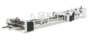 Automatic Folder Gluer Stitcher Strapper All Inline One Machine, PP or PE strapping