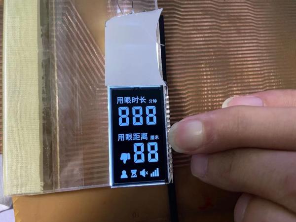 Custom Negative VA 12 O ClockLcd Display Transmissive Digit Graphic Lcd Glass