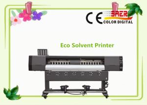 Quality Eco Solvent Printer 4 Color Can Printer 1.8m Size For Light Box Advertisement for sale