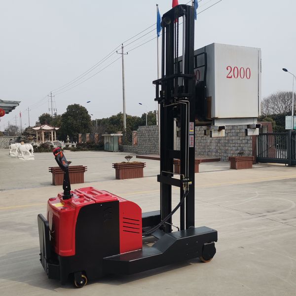 2T Counterbalanced Electric Reach Trucks Stacker Fully Automatic Legless Forklift