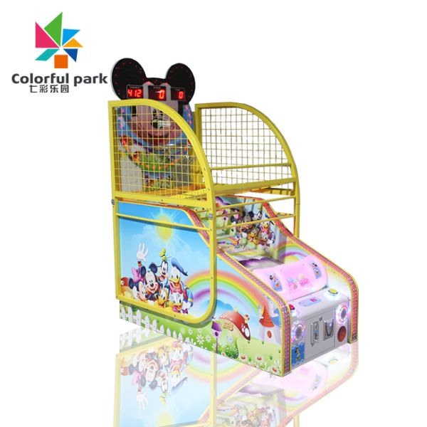 Mickey Basketball Shooting Arcade Machines Kids Entertainment