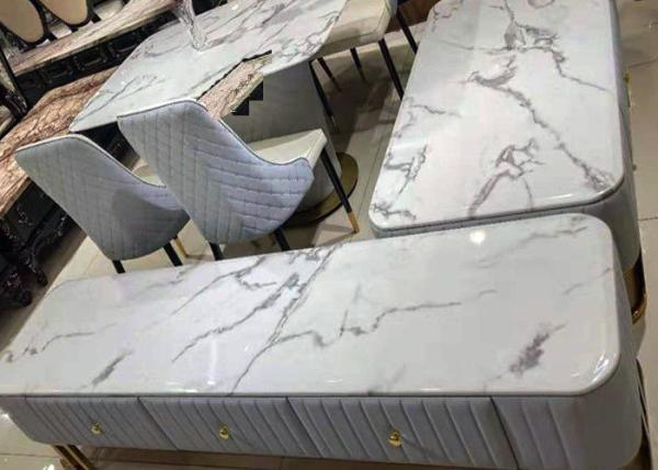 Buy Easy Maintenance European Style Coffee Table With Crack Pattern at wholesale prices
