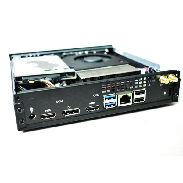 Dual HDMI Mini Desktop Pc , Intel 9th Gen CPU 9100 I3 Mini Pc 190*180*40mm