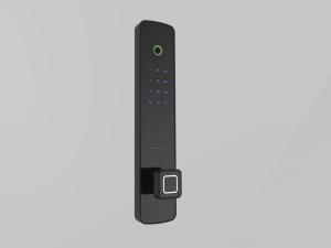 Quality Zink Alloy Automatic Fingerprint Lock OLED Screen Mobile APP Control for sale