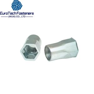 Small Head Half Hex Rivet Nut Flange Head Open End M3 M4 M5 M6 M8 M10 Reduced Head