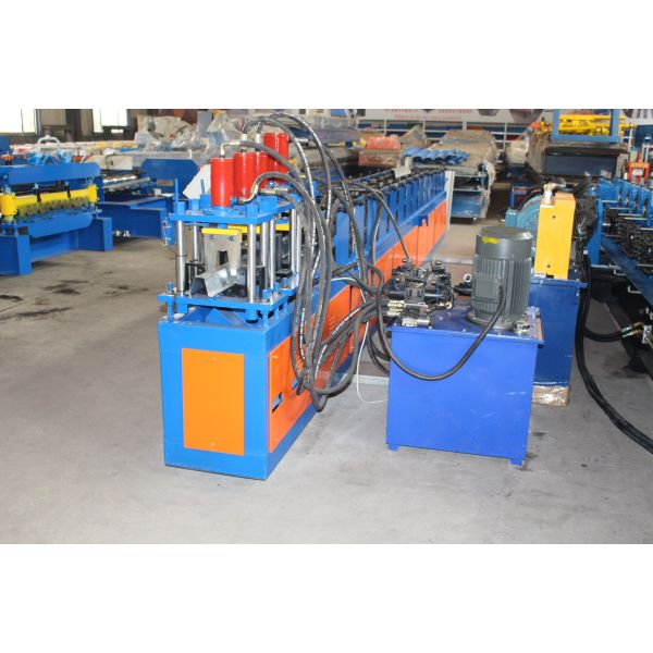 CZ Purlin Roll Forming Machine with 16 Roller Stations Automatic Fixed-Length Cutting and Hydraulic Station for High Efficiency
