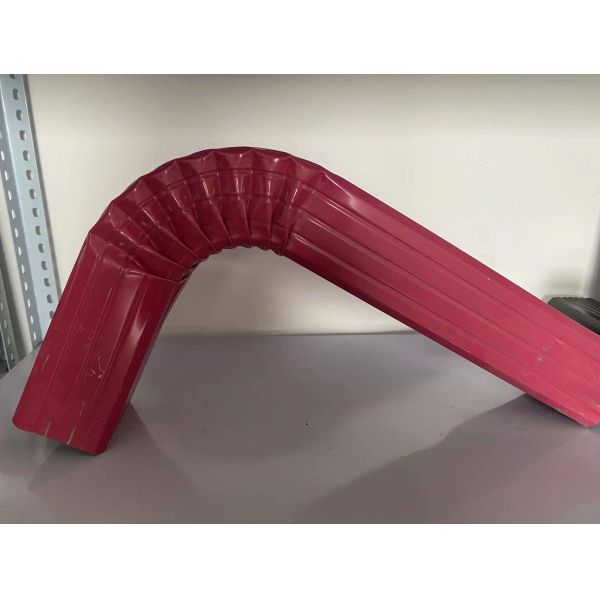 Panel Rain Water Ppgi Square Downpipe Roll Forming Machine 380V 50Hz