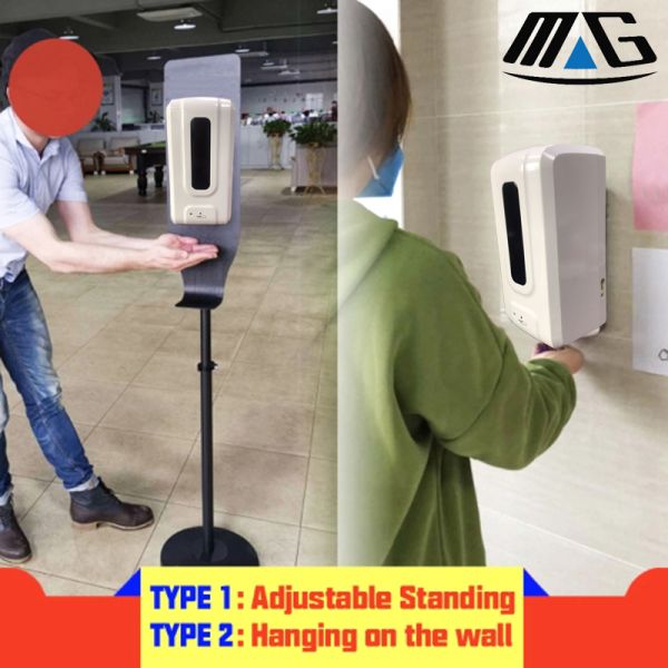 ABS Plastic 1000ml Automatic Hand Sanitizer Dispenser