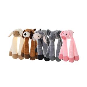 Quality Polyfiber Filling Interactive Plush Dog Toys Sustainable Pet Plush Toys for sale
