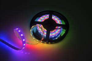 China WS2813 Dual data line WS2811 Built-in 5050 RGB LED Strip Individual Addressable 5V DC Nonwaterproof on sale
