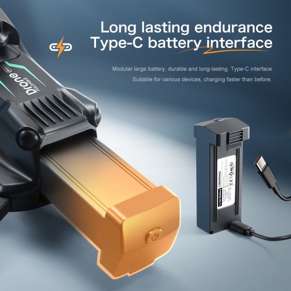 Drone Type Xt606 Aerial Airplane 2.4g Wifi Fpv Real Time Transmission Brushless Motor Drone 4k Pro 100m App Control One Key Takeoff Landing