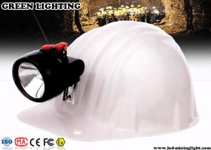 China ATEX Certificated Mining Cordless Cap Lamp , Rechargeable LED Headlamp on sale