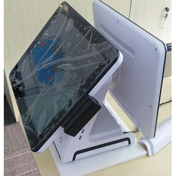 Windows 7/10 OS I5 15inch All in One Breeze Touch Screen POS PC/ TPV System Black